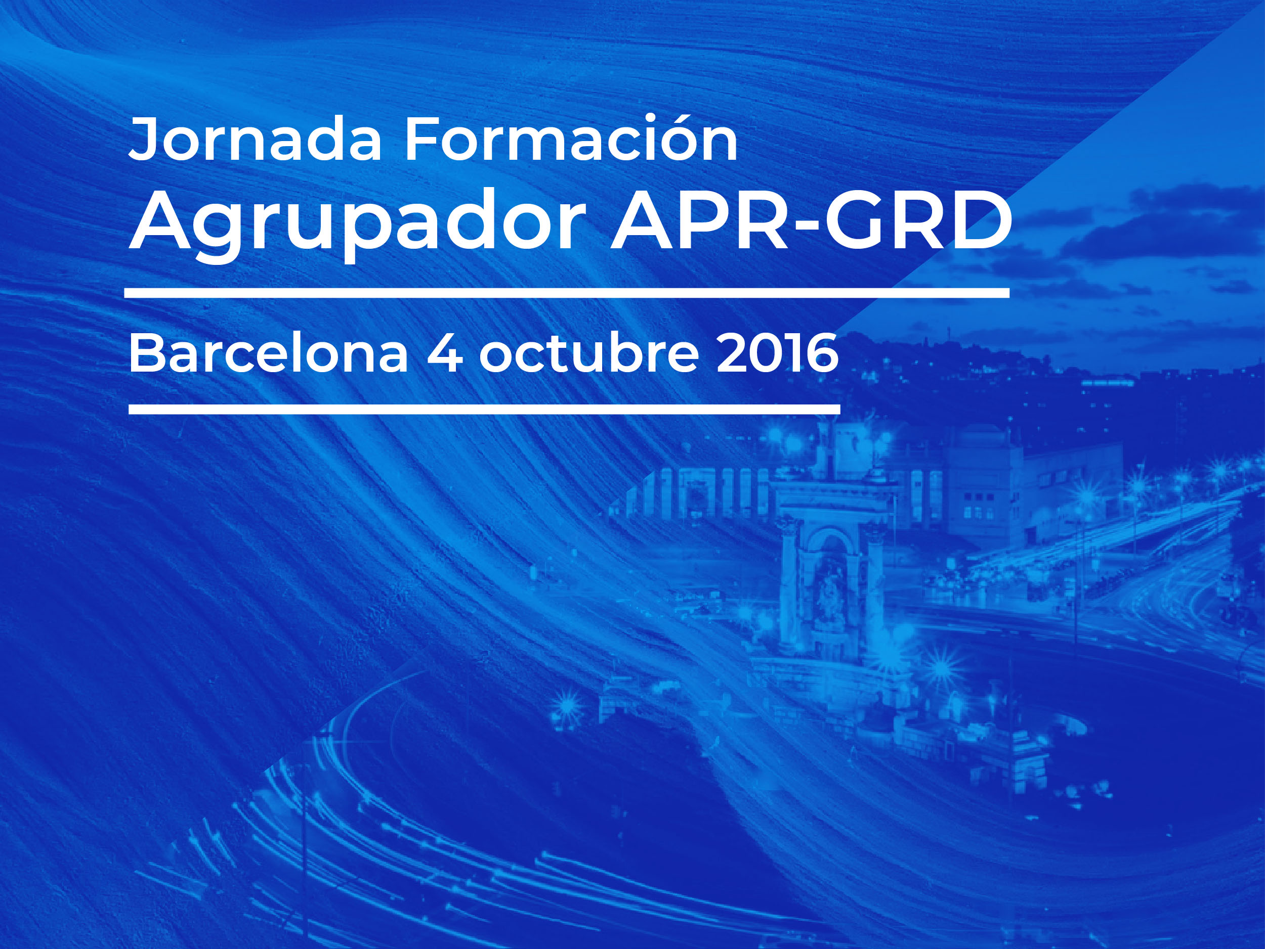 Jornada Formación APR-GRD Barcelona