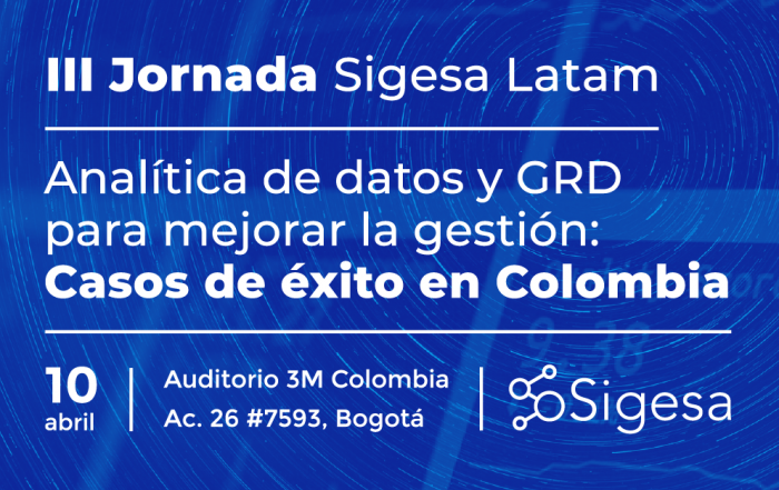 Información III Jornada Sigesa Latam