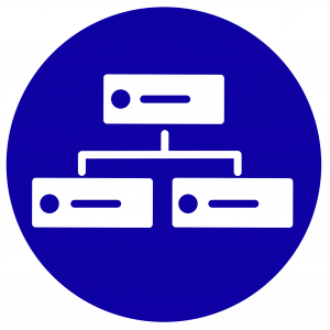 Icono que representa el almacenamiento de datos